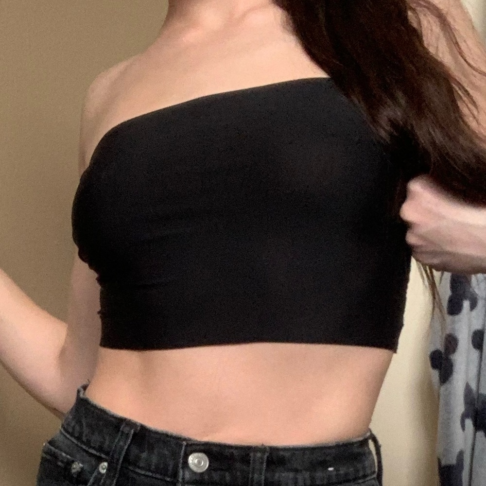 Black tube top